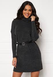 Others, however, are rather sceptical about this. Only Jana L S Cowlnck Dress Dark Grey Melange Bubbleroom