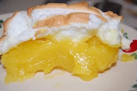Crustless Lemon Meringue Pie Lemon Dessert Recipes Lemon Meringue Meringue Pie Recipes