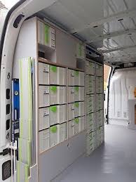 Festool Van Racking System For Mini Tloc Tool Systainers Festool Mini Racking Systainers System Tloc Tool V In 2020 Van Racking Systems Van Shelving Van Racking
