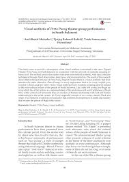 Hampir sama dengan kegiatan apresiasi, kritik seni pada dasarnya. Pdf Visual Aesthetic Of Petta Puang Theater Group Performance In South Sulawesi