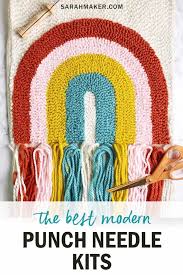 « free barbie doll sewing patterns crochet patterns tablecloth ». 17 Modern Punch Needle Kits For Beginners Sarah Maker