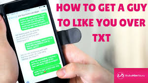 Instead, look to stay the text ratio in balance and text the opposite person about as often as they text you. How To Get A Guy To Like You Over Txt Texting Tips Youtube