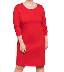 Shop over 14,000 top basic dresses and earn cash back all in one place. Sheego Dress Timeless Ladies Basic Dress Long Sleeve Dress Summer Dress Red
