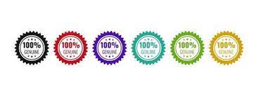 Completely free, completely online, fully customizable. Genuine 100 Logo Badge Design Icon Original Vector Illustration For Trusted Product 2216762 Vector Art At Vecteezy