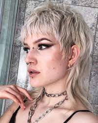 Rachel On Instagram Have Some More Of That Sweet Mullet Angle None Of You Asked For In 2021 Edgy Hair Mullet Hairstyle Punk Hair