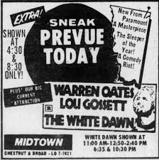 The White Dawn 1974 Warren Oates Philadelphia Inquirer Timothy Bottoms