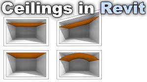 Ceilings In Revit Tutorial Sloped Ceiling Arc Floor Integrated
