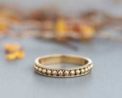 Ring For Women 14k Gold Ring Wedding Ring Gold Boho Wedding Etsy Etsy Gold Ring Alternative Wedding Rings Gold Rings