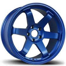 Black And Blue Rims 18 Pin Em Products