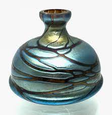 I used a tall, skinny tahini jar for it. Kralik Loetz Art Nouveau Iridescent Glass Vase Catawiki