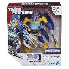 Amazon.com: Transformers Generations Voyager Class Sky-Byte Figure : Toys &  Games