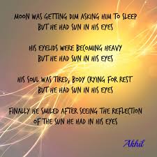 Poem On Soul And Sun Short Poems Poems Me Quotes