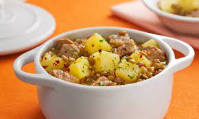 Ensopado Economico De Carne Batata E Lentilha Claudia