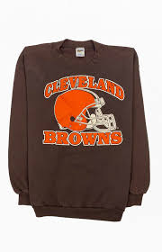 Our cleveland browns sweatshirts are just what you need for chilly fall and spring days and even the. Goat Vintage 80s Cleveland Browns Sweatshirt Pacsun