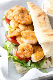 Shrimp Po Boy Recipe With Cajun Remoulade Simply Whisked