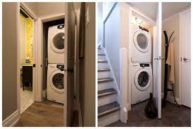 You'll probably have to call in a plumber and an electrician to run the required utilities, but it may be worth the price with the space you'll save. Laundry Room Do S And Don Ts Scott Mcgillivray