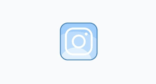 Blue Instagram Logo In 2020 Instagram Logo Cute App Iphone Icon