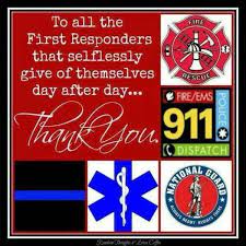 This is valid for first responders (emt/paramedics, police and fire departments), healthcare professionals (nurses and doctors), grocery store and delivery workers, relief workers (red cross, disaster volunteer corps and un relief workers). Thank You First Responders First Responders Day 1st Responders Appreciation