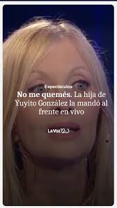 NO LE GUSTÓ NADA! 😂 🤔 Este lunes, en Empezar el día en Ciudad Magazine se  vivió un momento incómodo cuando Brenda, la hija de Yuyito González, dejó  al descubierto a su