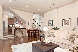Such cases usually occur when the owner of the house is building on his own and on his own project, which he also constantly changes. Stairs In Middle Of Open Concept Stairs In Living Room Open Concept Home Open Plan Living Room