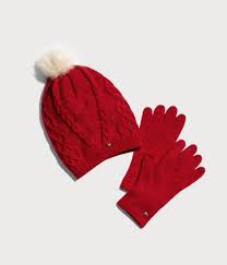 Ugg Australia Classic Cable Beanie Tech Gloves Set Jewelry Accessories Bloomingdale S Gloves Set Tech Gloves Uggs