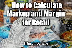 Margin will then be added to the cost of product (or. How To Calculate Markup And Margin For Retail The Easy Way