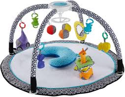 Fisher Price Jonathan Adler Sensory Gym Black White 9 Linkable Activity Toys Including A Mirror For Self Disco Colorful Toys Newborn Baby Items Fisher Price