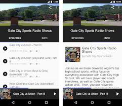 De sonido y combinando voz y música como una auténtica emisora de radio. Gate City Sports Radio Apk Download For Android Latest Version 5 4 1 Com Spreaker Custom Prod App 54379