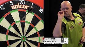 Welcome to the official pdc instagram! Match Of The Day Van Gerwen V Anderson Players Championship 6 Youtube