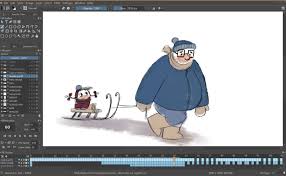 Krita On Steam It's a paint application that happens to do the default mode of krita is paint mode, so to see the animation tools switch to the animation. krita