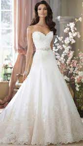 Beautiful All Over Lace Fit And Flare Wedding Dress 2017 Modren Villa Elegant Wedding Dress Fit And Flare Wedding Dress Wedding Dresses Simple