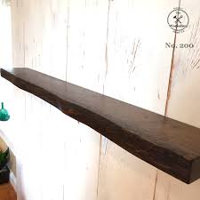 Check spelling or type a new query. 48 Live Edge Reclaimed Wood Antique Oak Floating Shelf Dark Walnut Finish Shelf No 200 Mounting Hardware Not Included The Workshop Floyd Va