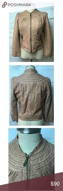 Vintage Doma Leather Jacket Tan Medium Denim Jacket Women Denim Women Clothes Design