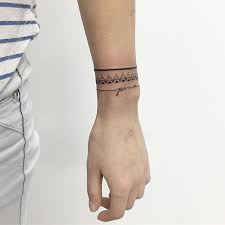 This is a very creative design, especially for. Bracelettattoo Bracelet Black Lines Tattoo Tattoed Ink Inked Inkedgirls Mandala Mandalatattoo Pa Wrap Around Wrist Tattoos Tattoo Bracelet Cool Wrist Tattoos