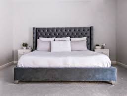 Modern bedroom designs many times feature an upholstered platform bed. Kid Friendly Contemporary Master Bedroom The Analytical Mommy