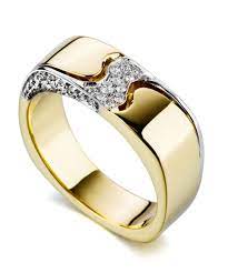 Galaxy Blue Engagement Ring Aquamarines Rings For Men Mens Gold Rings