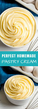 Perfect Pastry Cream Recipe Pastry Cream Recipe Homemade Pastries Filling Recipes