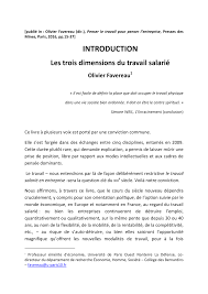 Sachez que chez start people, vous êtes au bon endroit. Pdf Introduction Les Trois Dimensions Du Travail Salarie