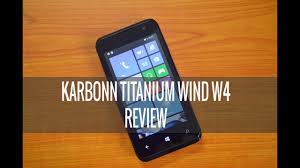 Karbonn Titanium Wind W4 Review - YouTube