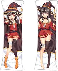 Amazon.com: Megumin KonoSuba God's Blessing on This Wonderful World Body  Pillowcase 160cmx50cm(62.9inx19.6in) Peach Skin Double Sided Japanese Long  Manga Anime Throw Pillow Covers : Home & Kitchen