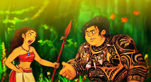 Moana disagrees with maui's views, telling him that the gods saw someone worthy of being saved the day his parents abandoned him. Maui X Moana Arguing By Skydrathik Maui X Moana Disney Princess Art Moana X Maui