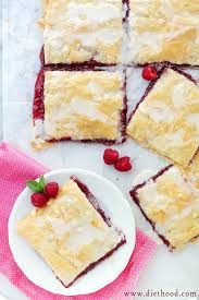 Flaky phyllo dough lends great crisp to desserts and dishes. Phyllo Raspberry Pop Tarts With Vanilla Glaze Homemade Pop Tarts