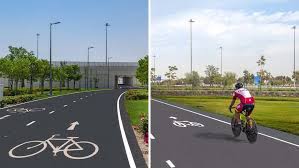 Visit the road biking segment olympic cycling track from doha to al bayt stadium and back! The Longest Continuous Cycle Path In The World Laid In Qatar Guinness World Records