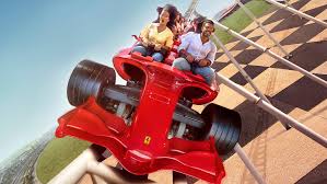 Top best attractions in dubai: Ferrari World S Formula Rossa