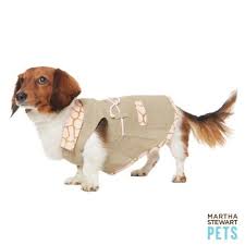 Dogs Khaki And Pink Safari Dress By Martha Stewart Pets