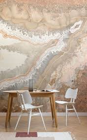 Golden Brown Crystal Wallpaper Faux Texture Muralswallpaper Mural Wallpaper Textured Wallpaper Mural