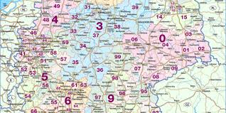 Wo gibt es eine postleitzahlen übersichtskarte für frankfurt am main. Karte Von Deutschland Postleitzahlen Land Staat Welt Atlas De