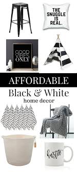 Black And White Home Decor Accessories 22 Black And White Home Decor Pieces You Ll Love White Home Decor Black And White Pillows Black Decor