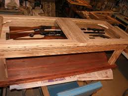 If you do much browsing of gun related sites, you've probably seen coffee tables made from surplus mosin nagant crates. Safe Secure Ways To Display Your Gun Collection Pew Pew Tactical