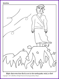 Two Coloring Pages Elijah Kids Korner Biblewise Sunday School Coloring Pages Bible Lessons For Kids Preschool Bible